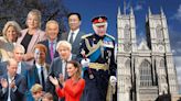 Coronation guest list: A who’s-who of everyone invited to King Charles’ big day