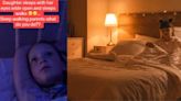 Mom Shares Video Of Her Daughter Sleeping With Her Eyes Wide Open & Asks For Help — 'She Sleepwalks Like This'