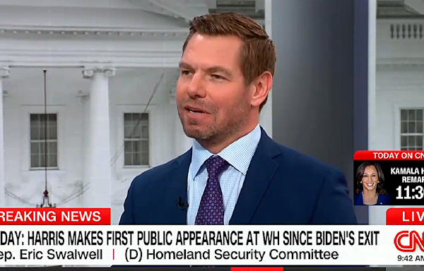 Swalwell Tells CNN Trump Will Get Beaten By Kamala Harris Like ‘Other Sexual Predators And Rapists’