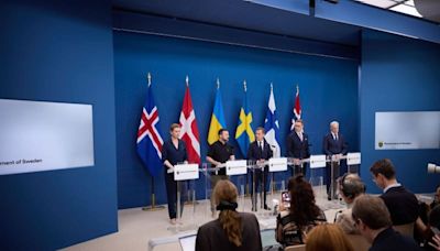 Ukraine signs security agreements with Sweden, Iceland and Norway