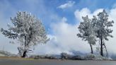 Ice falls in Hollywood as wild setup fans Calif. blizzards, historic heat