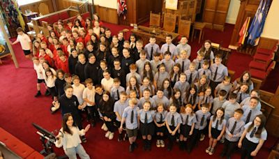 Gourock school pupils and churches join together to take a stand against racism