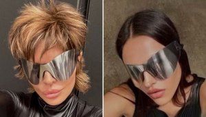 Twins! Lisa Rinna and Daughter Amelia Channel the Matrix in Yeezy Gap