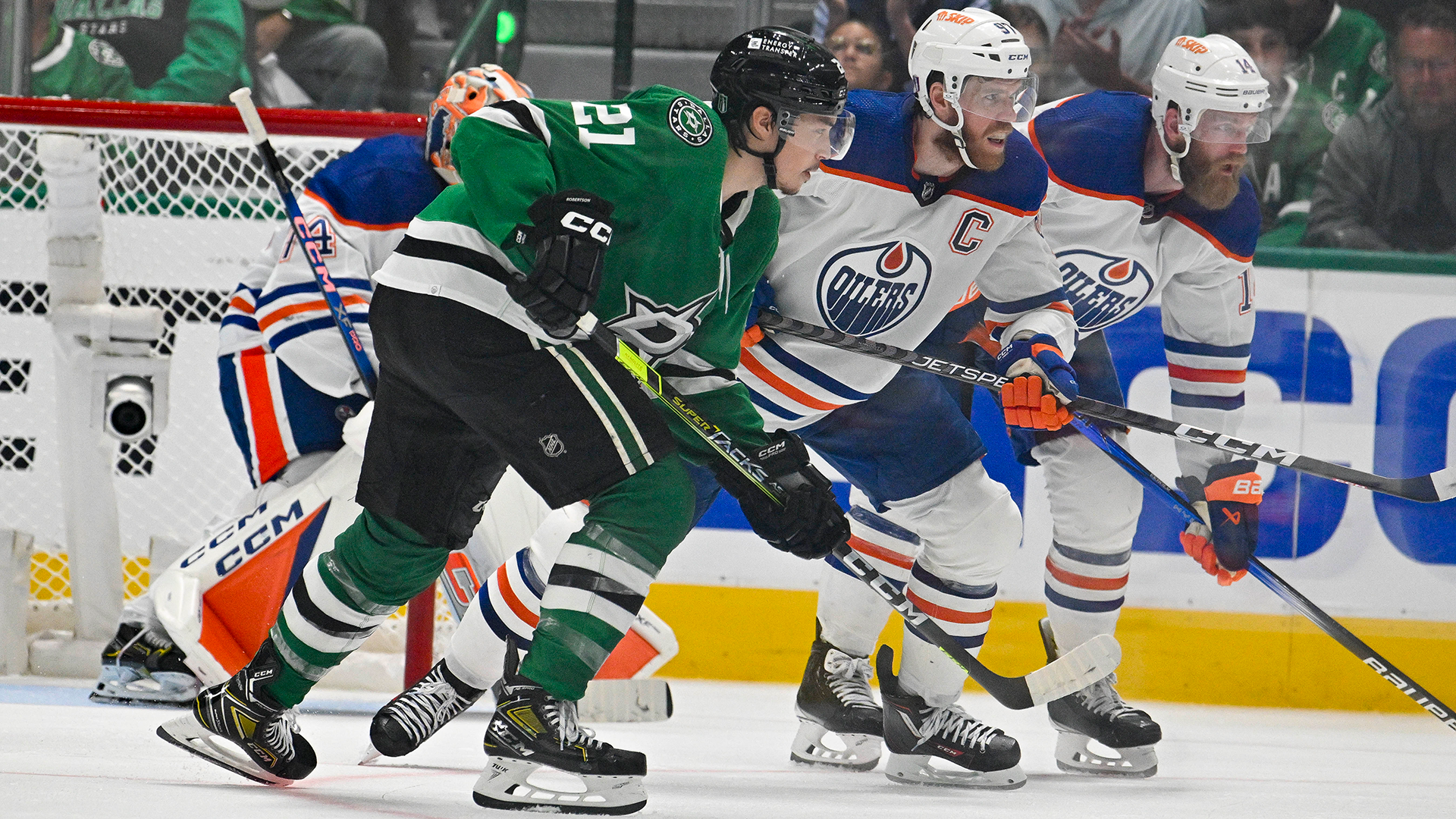 Oilers and Stars have different feelings about West final being tied going into Game 3