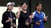 Oh wins women's 10m air pistol gold with record score