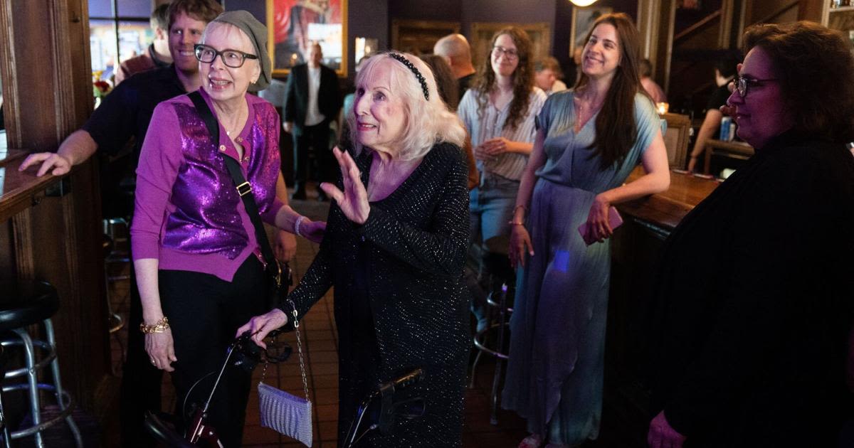 Anna Sardella celebrates a century of life with song, family and ... Katie Couric?