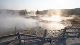 Tourists scramble as surprise explosion at Yellowstone hurls large rocks, steam