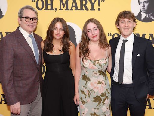 Matthew Broderick Has Family Night Out with His and Sarah Jessica Parker’s Kids in N.Y.C. — See the Photos!