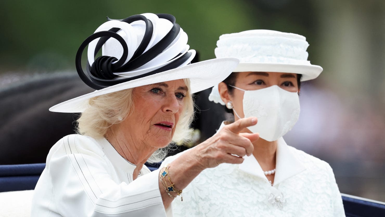 Why the Empress of Japan Masked Up to Meet the Royal Family