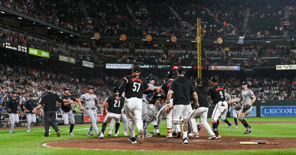 Yankees-Orioles Bench-Clearing Brawl Gets Perfect Lip Read Breakdown
