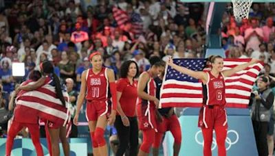 U.S. women hold off France to win eighth straight Olympic basketball gold medal