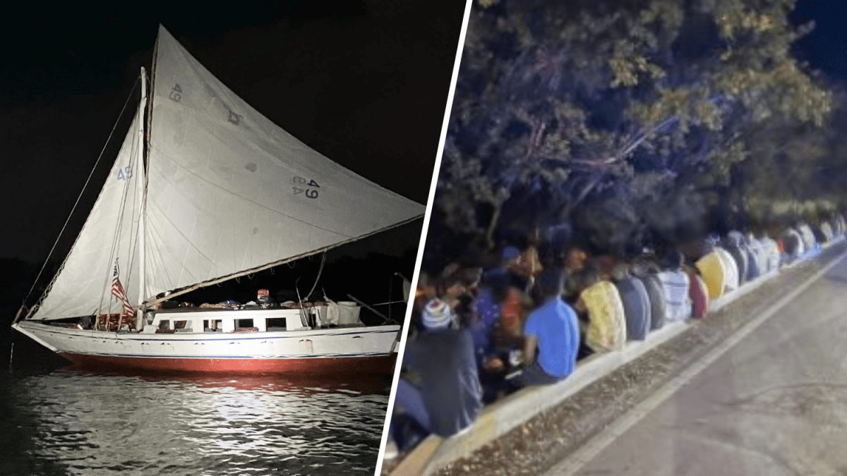 118 Haitian migrants on sailboat land in Key West