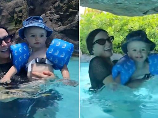Paris Hilton takes heat from parenting police after putting son's life vest on incorrectly: 'Oops'