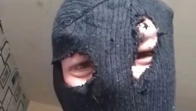 Masked thug arrested over kill threats was out on bail for previous crime