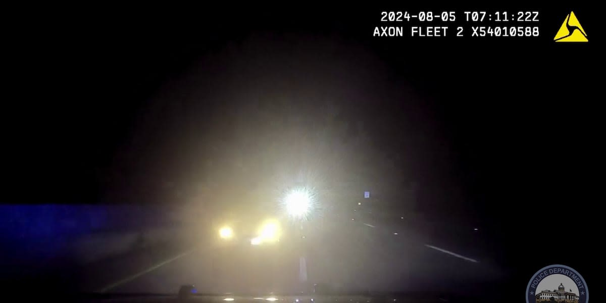 Roswell officer’s ‘exemplary’ bravery stops wrong-way driver, department says