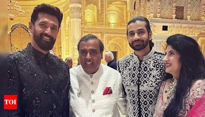 Saath Nibhaana Saathiya’s Vishal Singh gives a glimpse of Anant Ambani-Radhika Merchant’s wedding; shares snaps with Chirag Paswan, Jhanvi Kapoor and others - Times of...