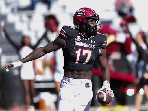 Panthers trade up into first round of NFL draft, select WR Xavier Legette from South Carolina