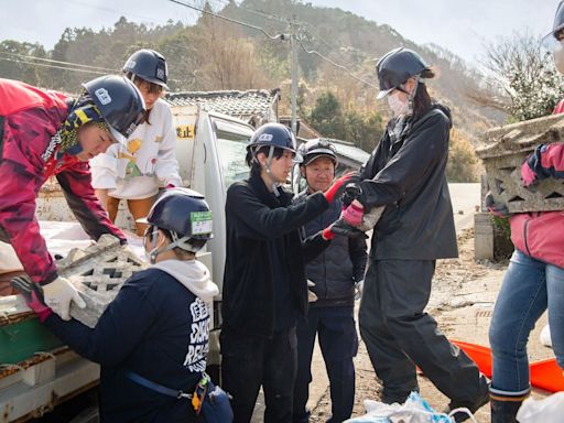 學生志工在能登半島地震災區中尋找「自己能做的事」（上）：為了災民全力以赴