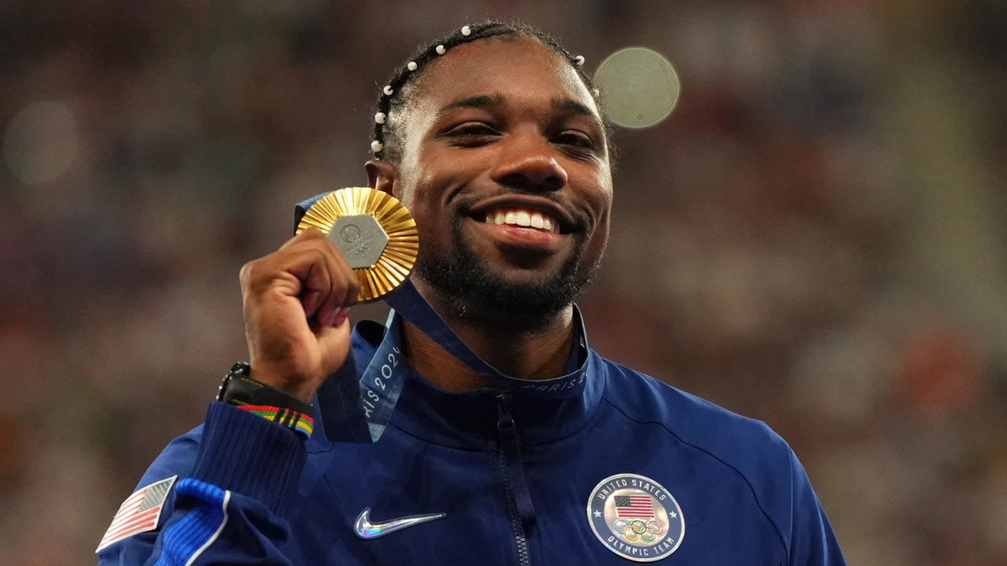 Noah Lyles trolls fans with 'Olympic champion' tag in Anthony Edwards mea culpa