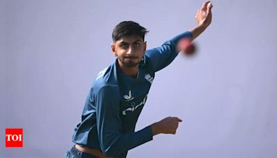 England spinner Shoaib Bashir signs up with Worcestershire on short-term loan | Cricket News - Times of India