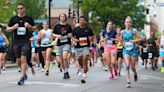 Thousands of runners compete in Kentucky Derby Festival's mini-marathon, marathon