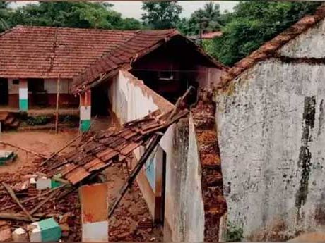 Mangaluru: 83 schools damaged due to rains – Appeal to DC for repair grants