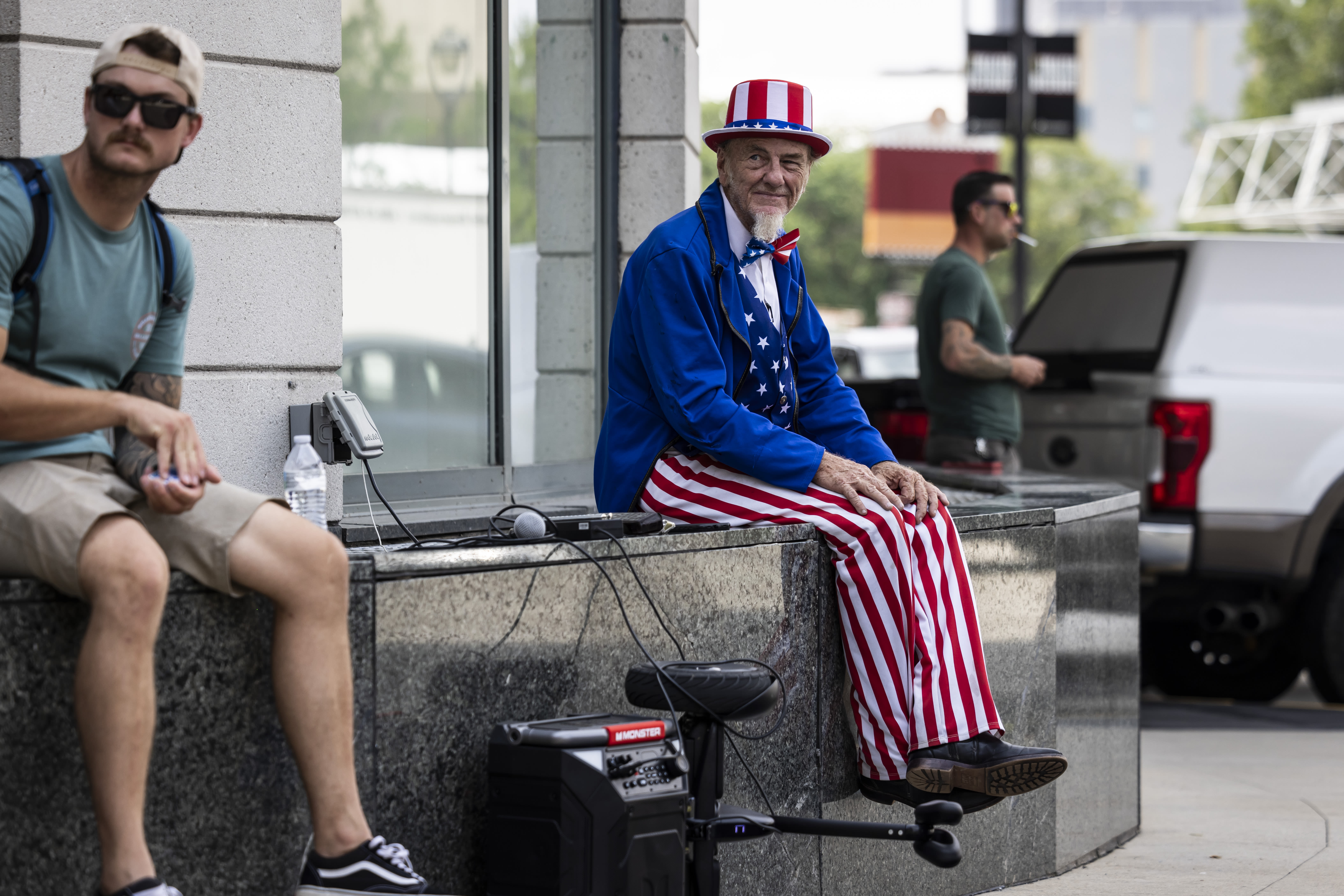 Mellow in Milwaukee. RNC demonstrations remain peaceful, infrequent