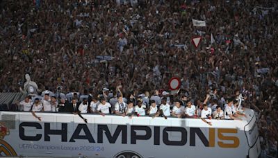 Así se ha vivido la espectacular celebración de la 'Decimoquinta' del Real Madrid