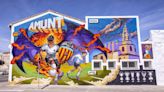 Tavernes de la Valldigna tendrá un mural de arte urbano del Valencia CF