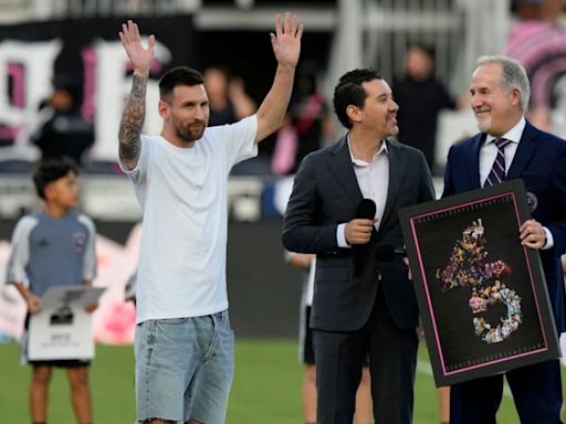 Inter Miami Honour Lionel Messi's 45 Titles Ahead of MLS Match - News18