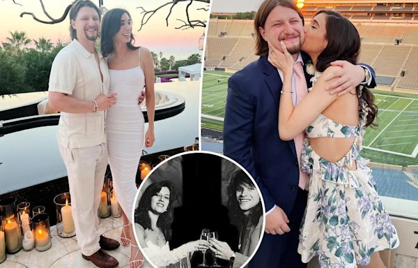 Jon Bon Jovi and Dorothea Hurley’s son Jesse gets married at same Las Vegas chapel where parents eloped