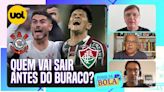 CORINTHIANS OU FLUMINENSE, QUEM TEM A PIOR SITUAÇÃO? MAURO CEZAR, TRAJANO E ARNALDO RIBEIRO DEBATEM!