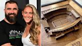 Kylie Kelce Gets Custom Wooden Eagles Stadium Replica Made for Jason’s Retirement: ‘Beautiful’