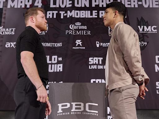 Canelo Alvarez, Oscar De La Hoya Have Heated Confrontation at Press Conference