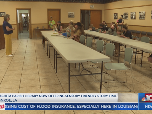Ouachita Parish Public Library partners with organizations for sensory friendly story time