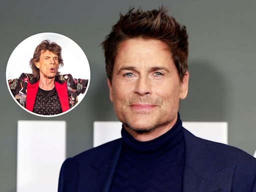 Mick Jagger made Rob Lowe question his sexuality—'very coquettish'