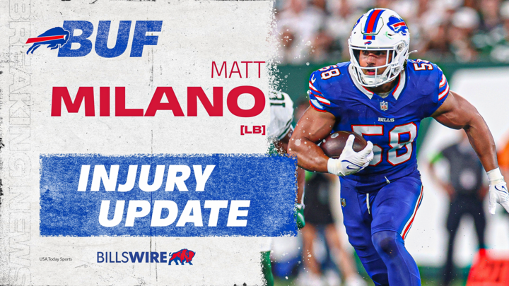 Injury update: Bills’ Matt Milano does some working out at spring practice