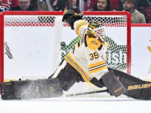 NHL Insider Links Bruins’ Star Goalie to Eastern Conference Rival