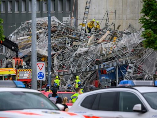 At least two dead as scaffolding collapses in Switzerland