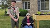 Eagle Scout builds elevated garden boxes at Heritage Pointe of Fort Wayne