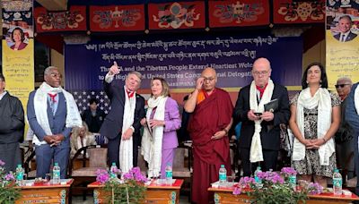 Video: Pelosi, McCaul-Led US Congressional Delegation Meet Dalai Lama, Hold Rituals With Oracle Nechung - News18