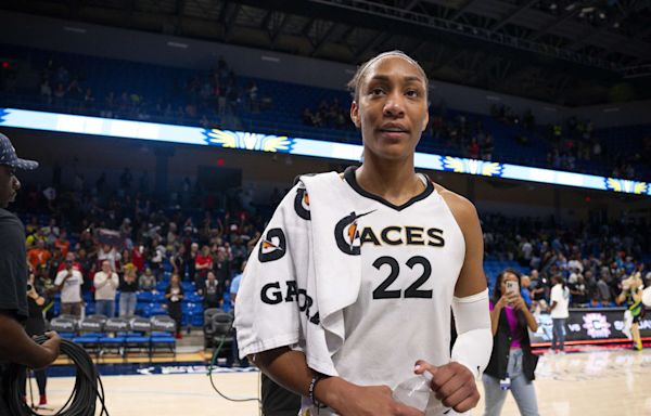 Aces' A'ja Wilson Moved to Tears After Exhibition Game at Her Old College Arena