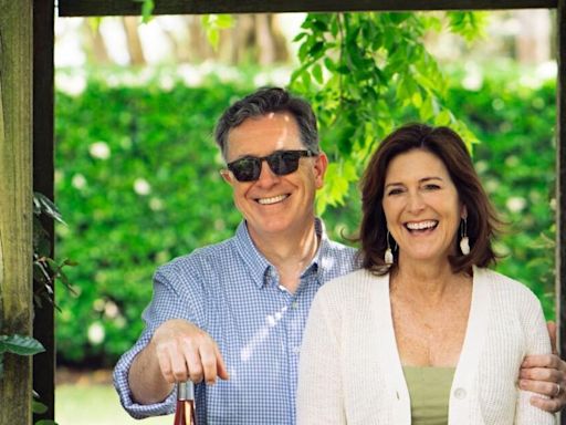Spend an afternoon with Stephen Colbert and his wife, Evie, talking about their favorite recipes