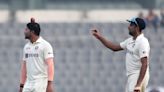 Yadav and Ashwin share 8 wickets as Bangladesh out for 227