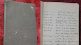 Log book from WWII ship mysteriously ends up in piece of furniture