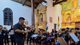 Orquesta de Porongo deleita al público con su concierto