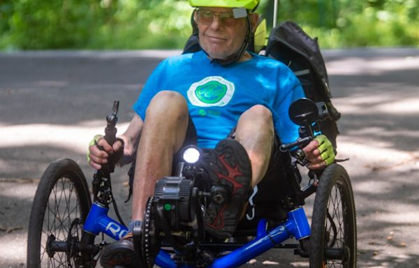 ‘It makes me feel like a kid:’ At age 97, this CT man is still out there riding his bike