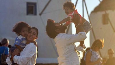 Nayanthara and Vignesh Shivan celebrate their twin sons’ birthday in Greece, drop vacation photos