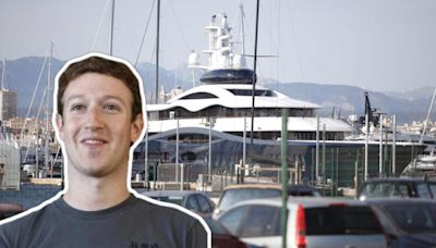 El megayate de Mark Zuckerberg visita Palma