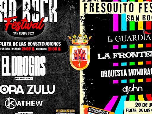 La Guardia, la Orquesta Mondragón o 'El Drogas' pasarán en julio por San Roque